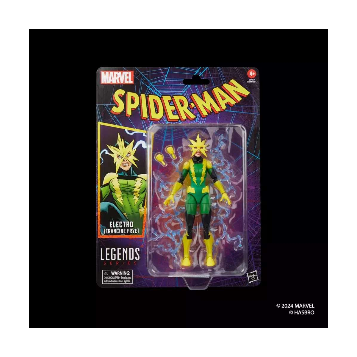 CO-103938 Marvel Legends Spider-man Vintage - Electro Action Figure