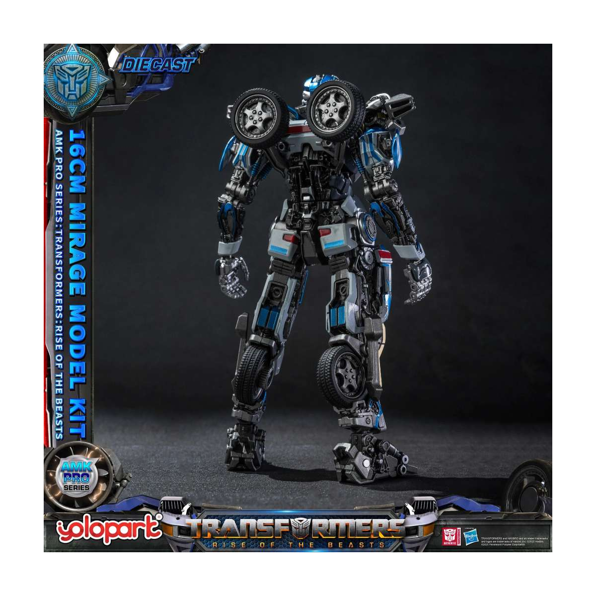 yolopark Transformers Rise Of The Beasts - Mirage Amk Pro Model Kit