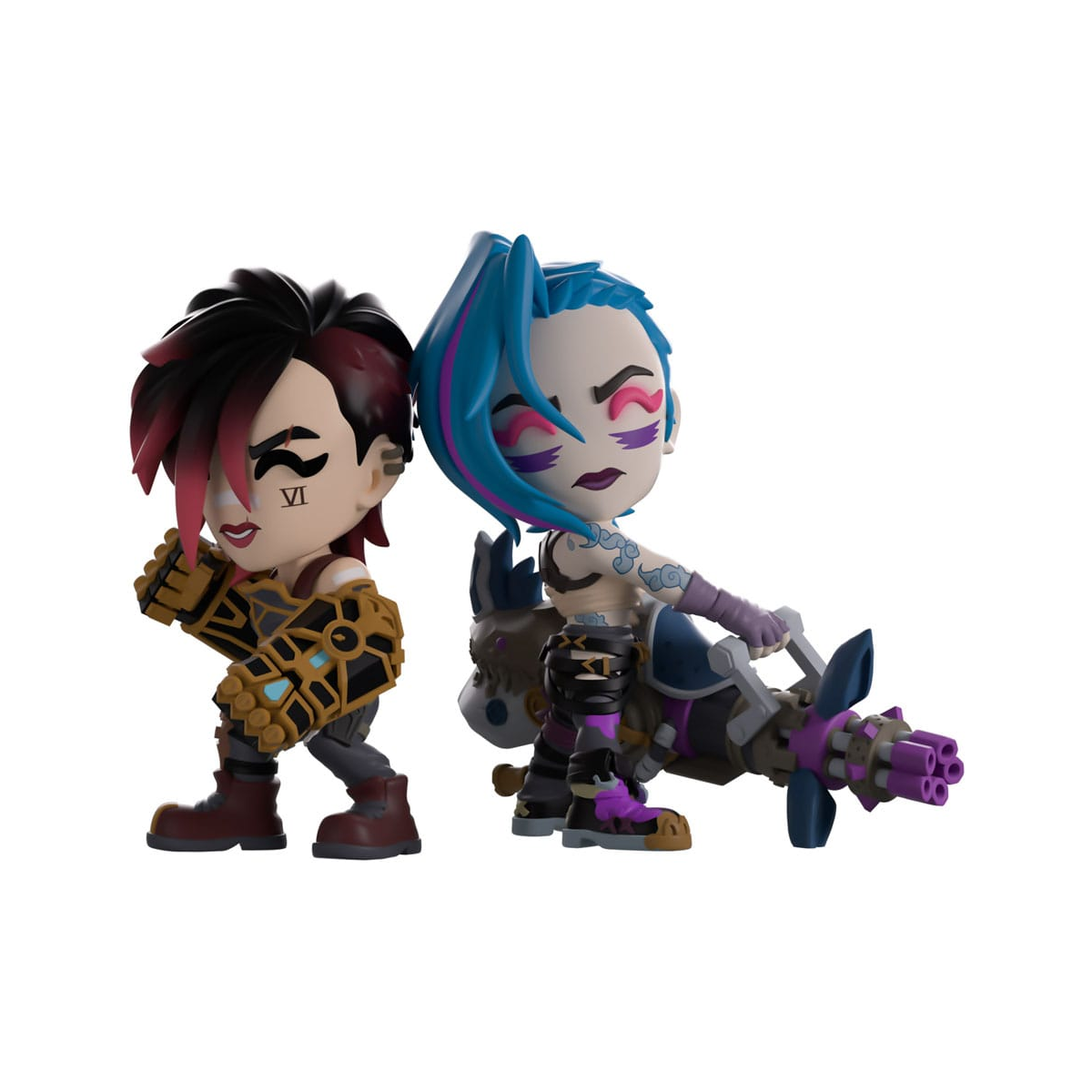 Arcane - pack 2 Vinyl figures Vi & Jinx 11 cm