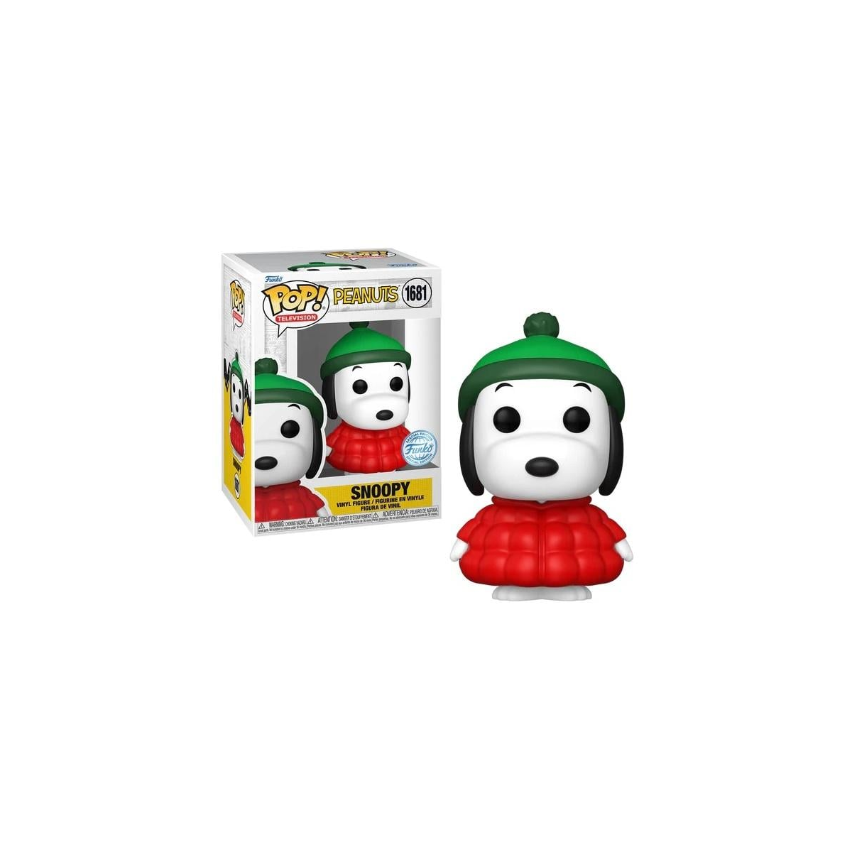 Figura Pop PEANUTS - POP Television N° 1681 - Snoopy in coat