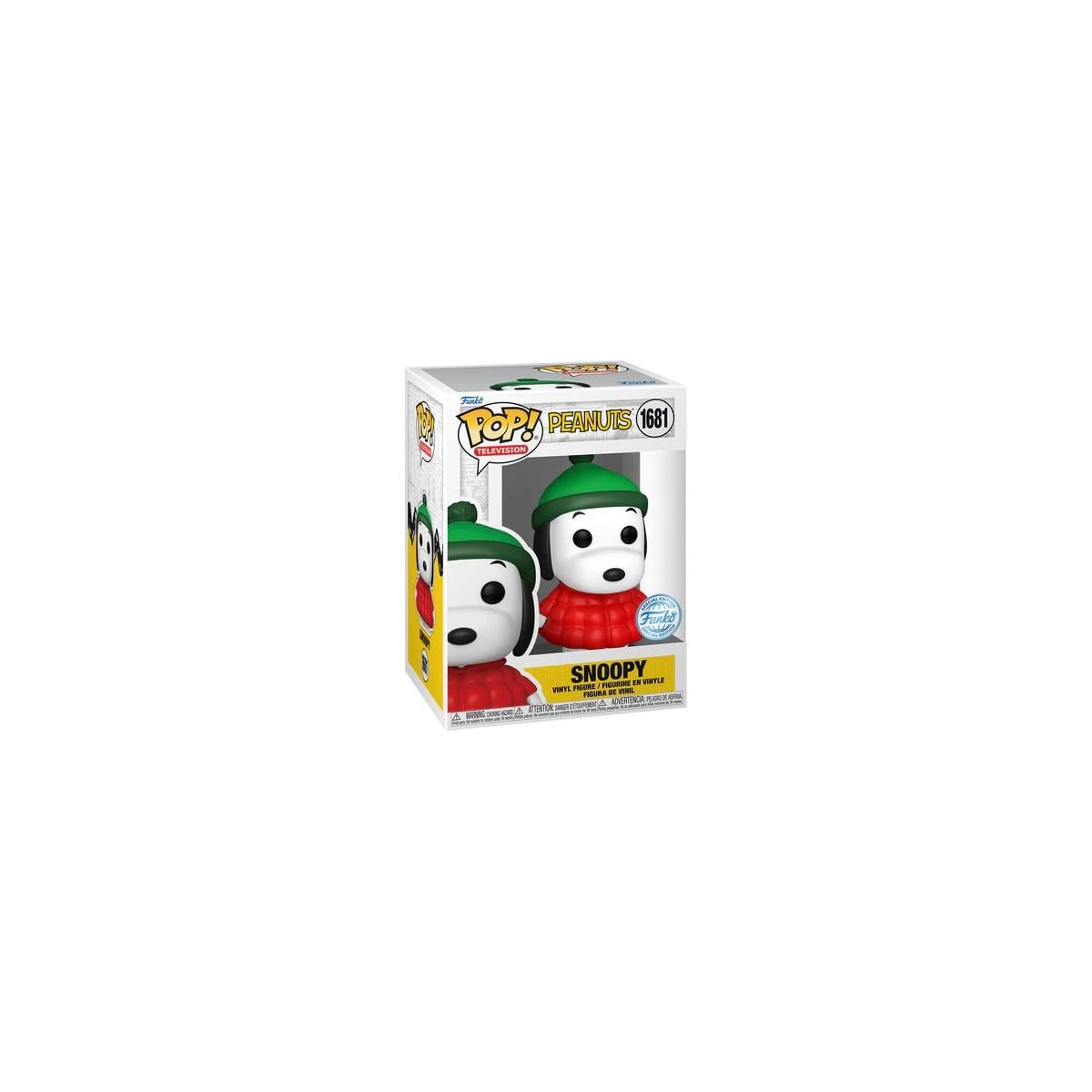 Funko PEANUTS - POP Television N° 1681 - Snoopy in coat