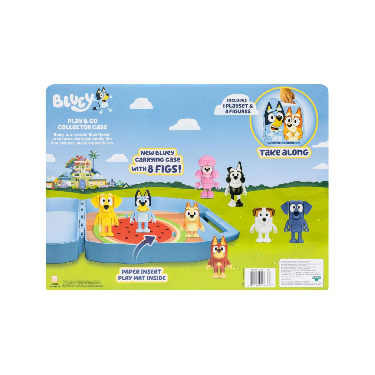 Bluey - playset Ultimate Play & Go Collector Case