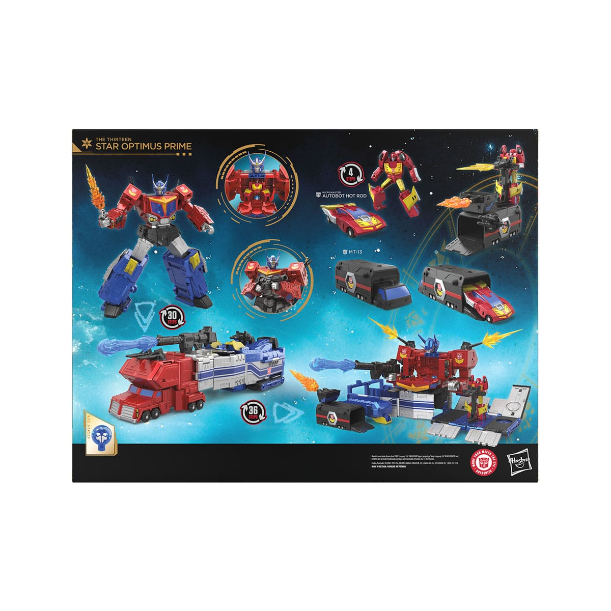 Figuras Transformers Age of the Primes - Titan Class action figure The Thirteen Star Optimus Prime 38 cm