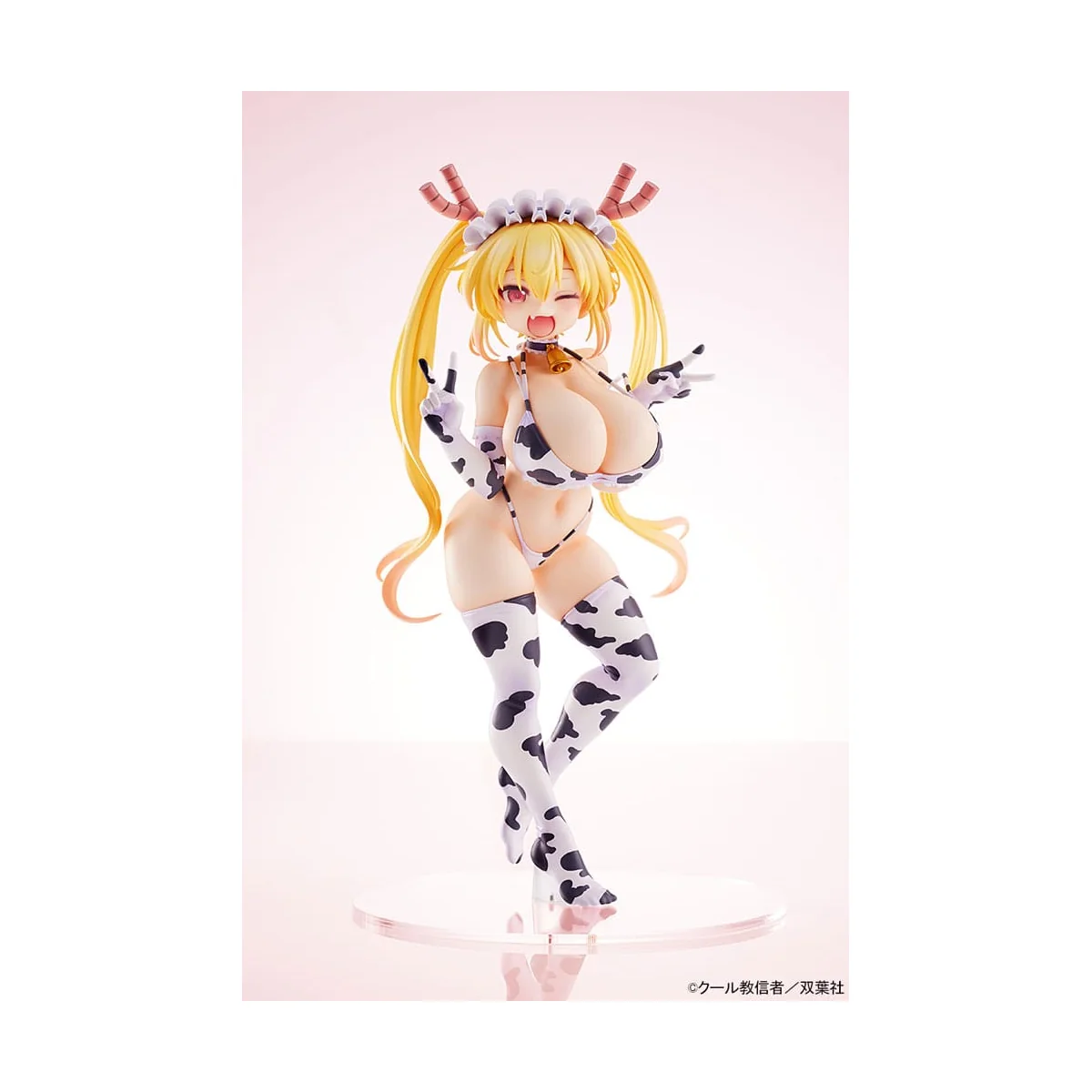 Figurita Miss Kobayashi's Dragon Maid 1/7 Tohru Cow Pattern Bikini Ver. 25cm