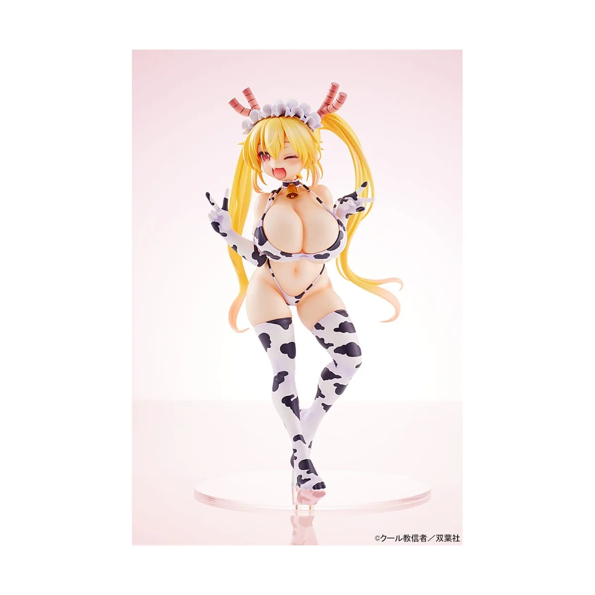 Miss Kobayashi's Dragon Maid 1/7 Tohru Cow Pattern Bikini Ver. 25cm