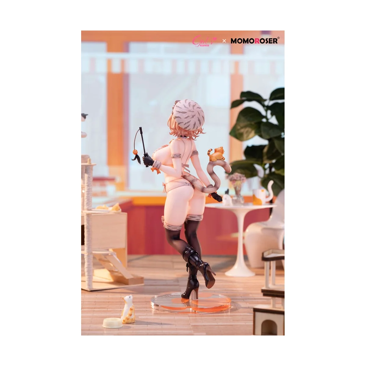 Original Character Gal.V x Momoroser statuette 1/6 Migu-chan illustration by freng Deluxe Edition 28 cm