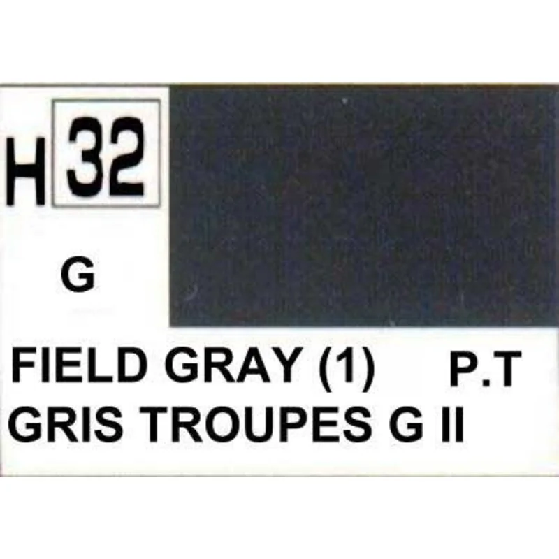 H032 Gris tropas alemanas Brillante