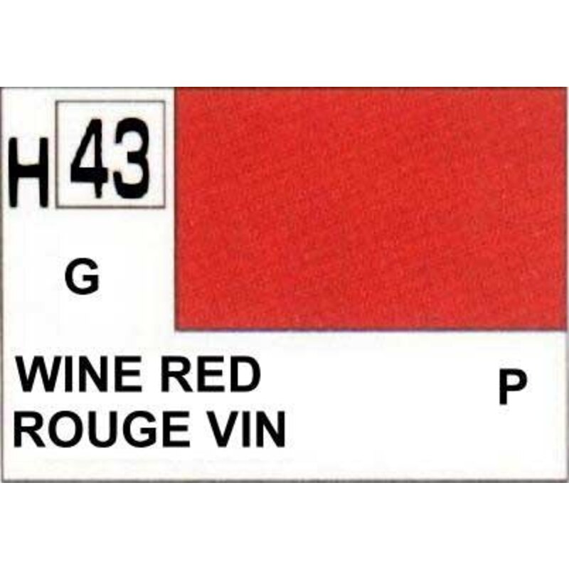 H043 Vino tinto brillante H043 Vino tinto brillante