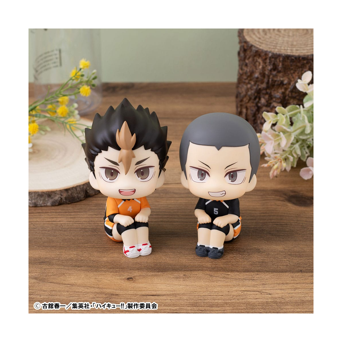 Figurita Haikyu!! - statuette Look Up Yu Nishinoya & Ryunosuke Tanaka Uniform Ver. 11cm (with gift)