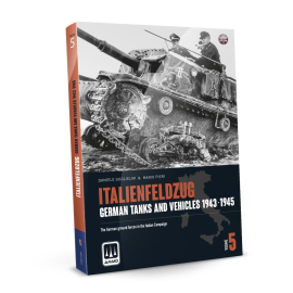 AMMO OF MIG: ITALIENFELDZUG - German Tanks and Vehicles 1943-1945 Vol. 5 (English) Book,Hard cover, 252 pages with high-quality