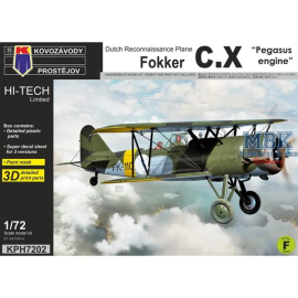 Maqueta Fokker C.X "Pegasus engine"