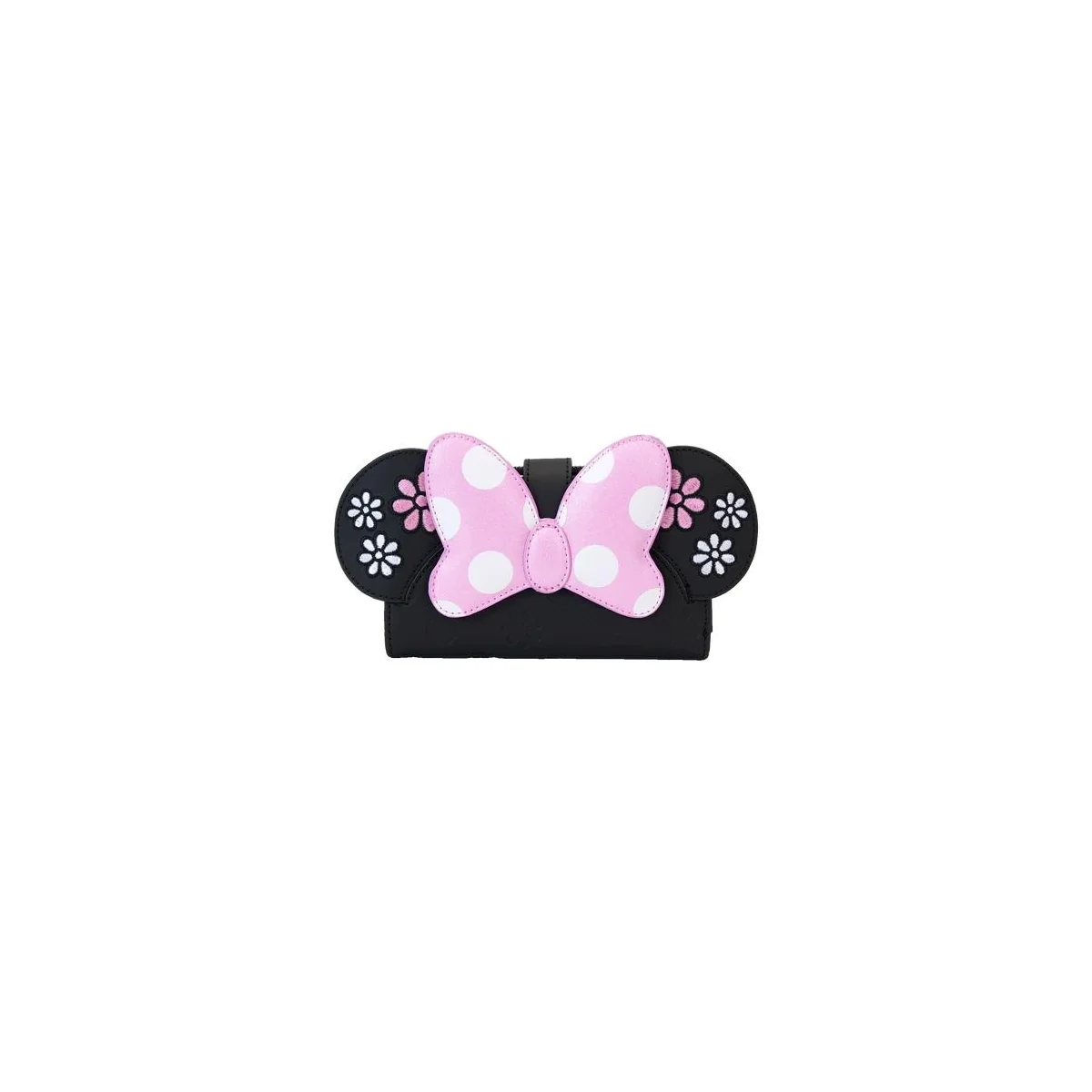  DISNEY - Minnie "Floral Rock the Dots" - LoungeFly Wallet
