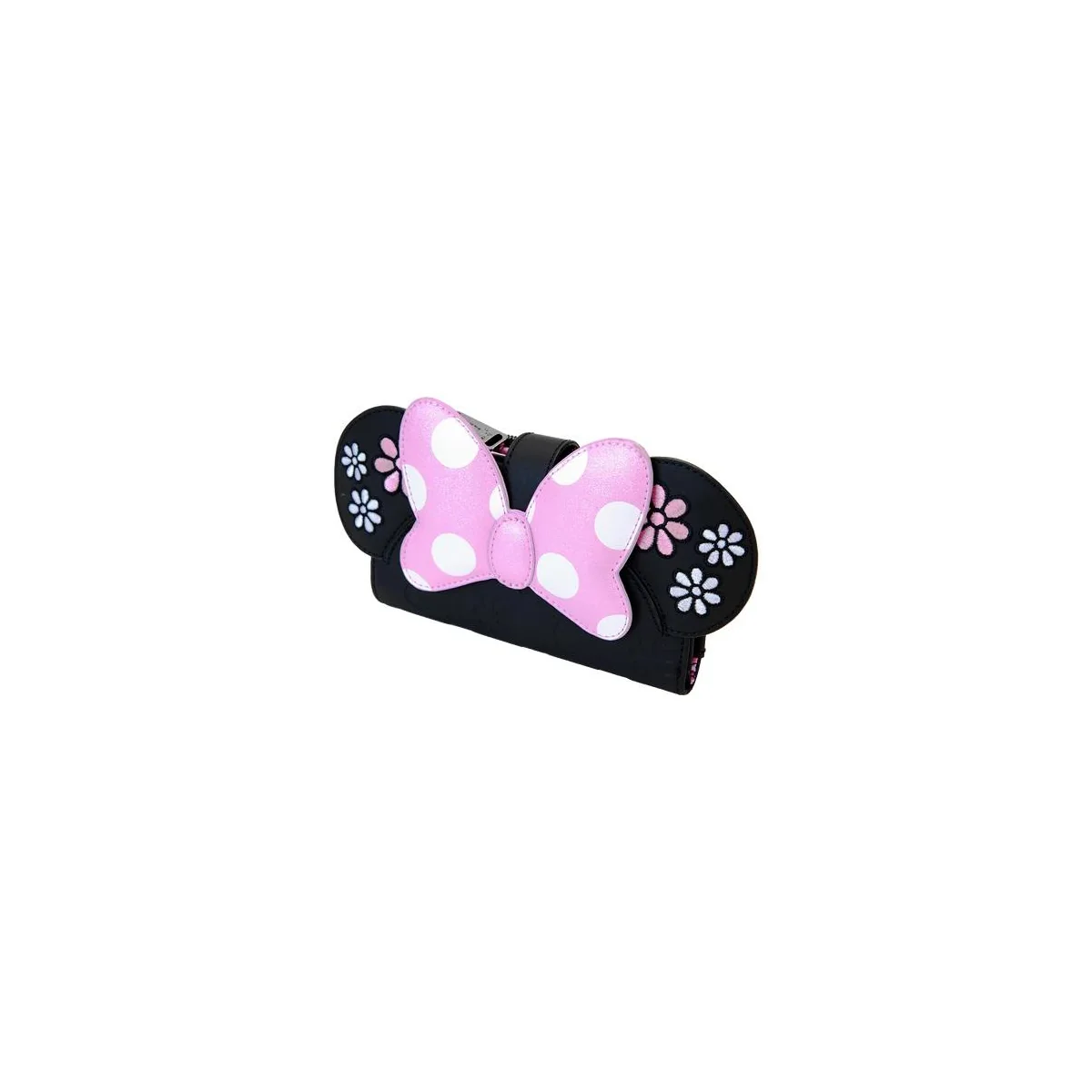 Carteras y Monederos DISNEY - Minnie "Floral Rock the Dots" - LoungeFly Wallet