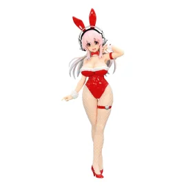 Figurita Super Sonico BiCute Bunnies Red Color Ver. 30cm