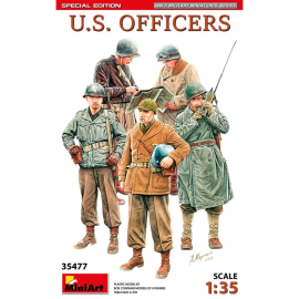 Figuras MINIART 35477 US OFFICERS MODEL. SPECIAL EDITION 1/35