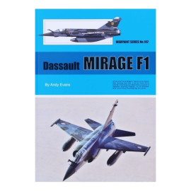  PUBLICATIONS 180-WS142 MIRAGE F1 / WARPAINT PUBLICATIONS BOOK N.142