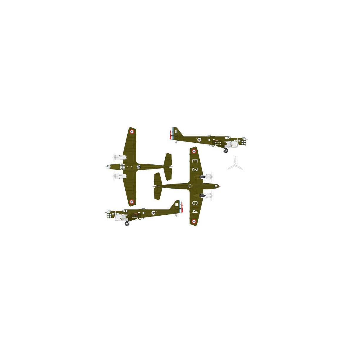 Frro0055 FRROM 55 BLOCH MB 210 EARLY 1/72