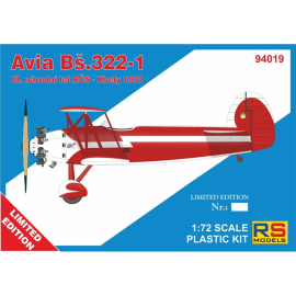 Maqueta RS MODELS 94019 MAQUETTE AVIA BŠ.322.1 1/72 (1 decal v. for Czechoslovakia)