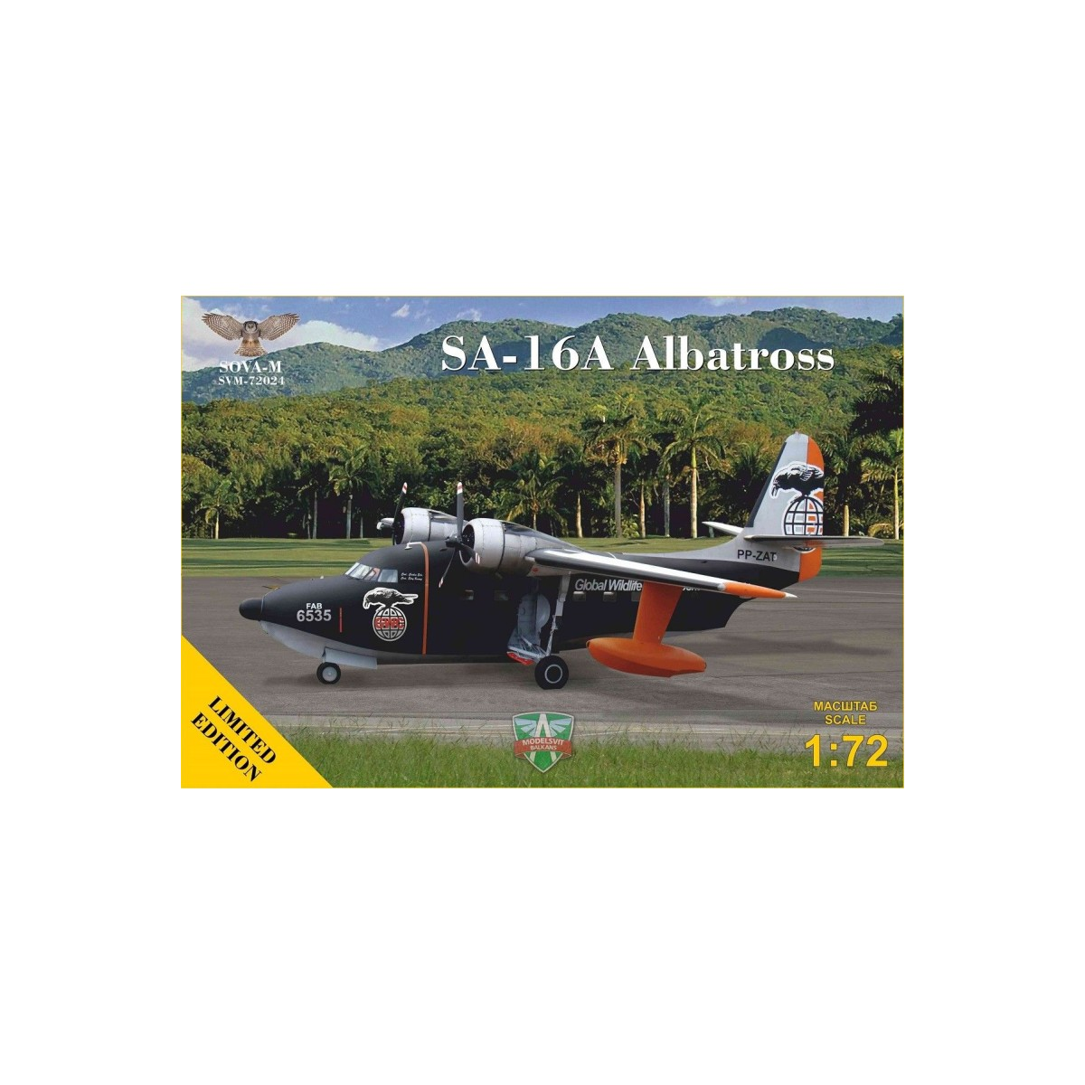 Maqueta SA-16A (Albatross) 1/72 flying boat