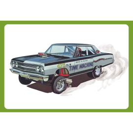 Maqueta AMT 1302 MODEL CAR 1965 CHEVY CHEVELLE AWB “TIME MACHINE” 1/25