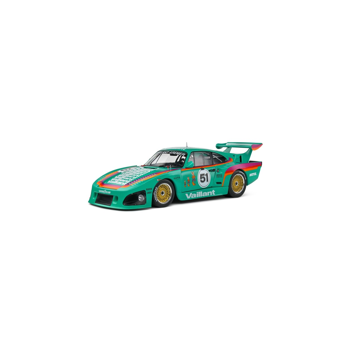 Miniatura SOLIDO 1807205 PORSCHE 935 K3 1977 N.51 VAILLANT 1/18