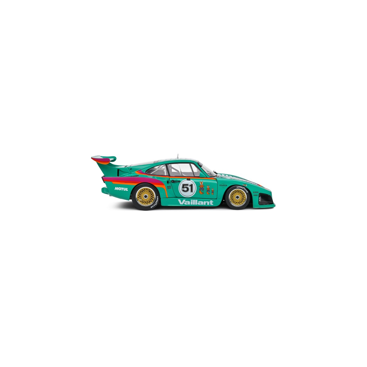 SOLIDO 1807205 PORSCHE 935 K3 1977 N.51 VAILLANT 1/18