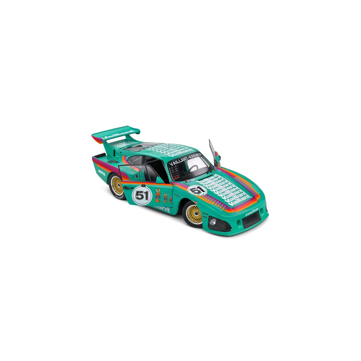 SOLIDO 1807205 PORSCHE 935 K3 1977 N.51 VAILLANT 1/18