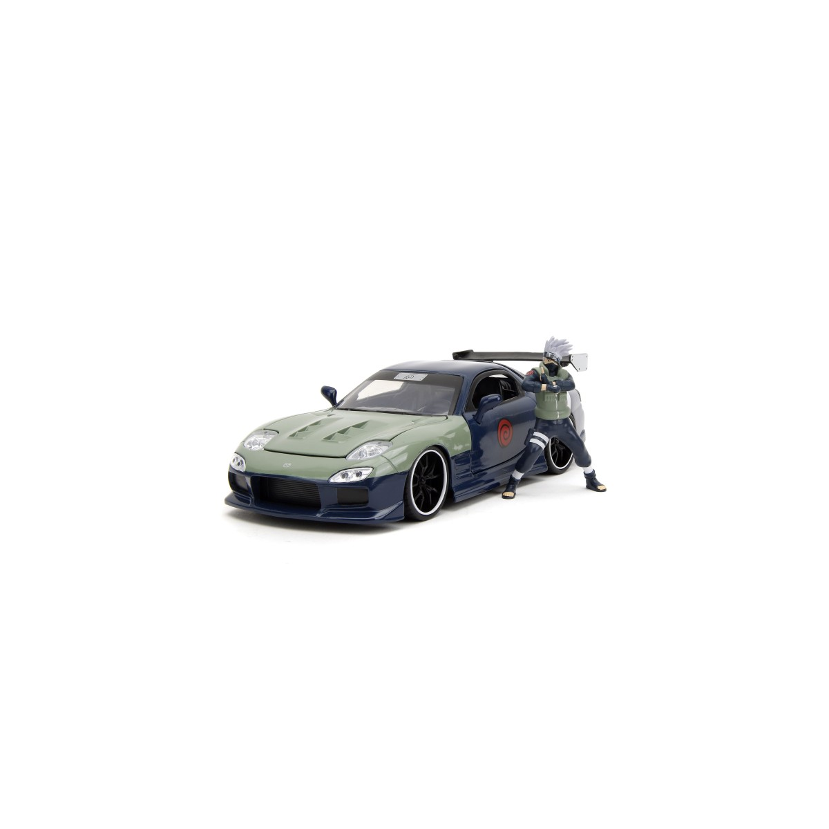 Jada Toys KAKASHI HATAKE & 1993 MAZDA RX-7 1/24