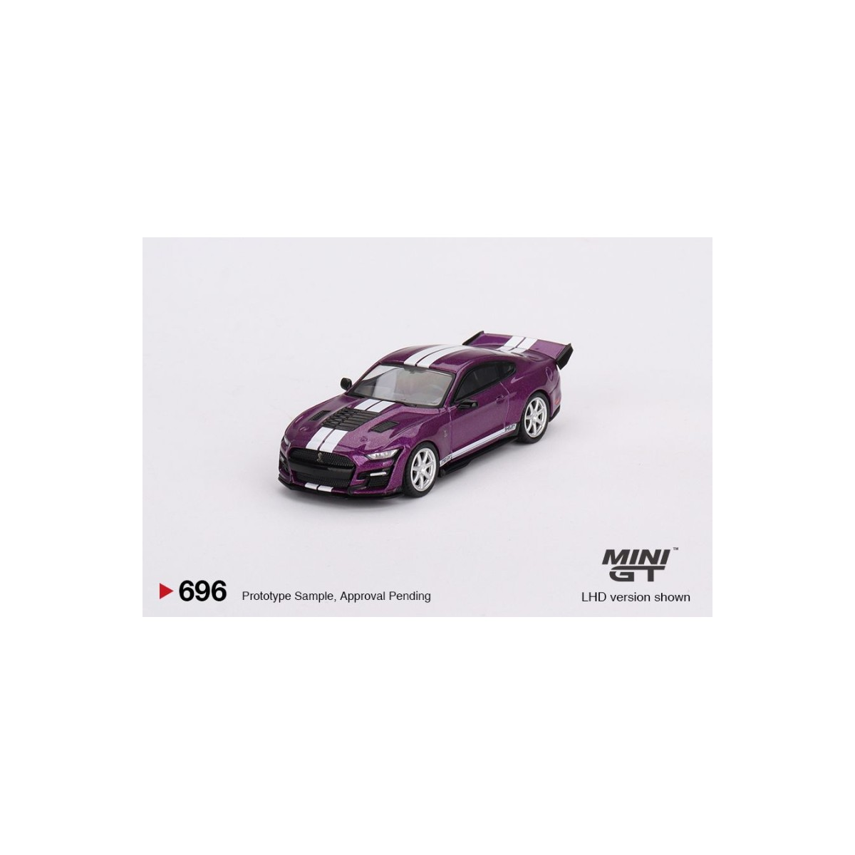 Miniatura MINI GT 696 MINIATURE SHELBY GT500 DRAGON SNAKE CONCEPT FUCHSIA METALLIC 1/64