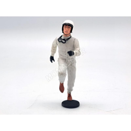Figurita PILOT FIGURE ON THE DEPARTURE WHITE HELMET