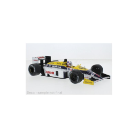 Miniatura WILLIAMS FW11 5 MANSELL TEAM CANON WILLIAMS HONDA 1986 BRITISH GRAND PRIX