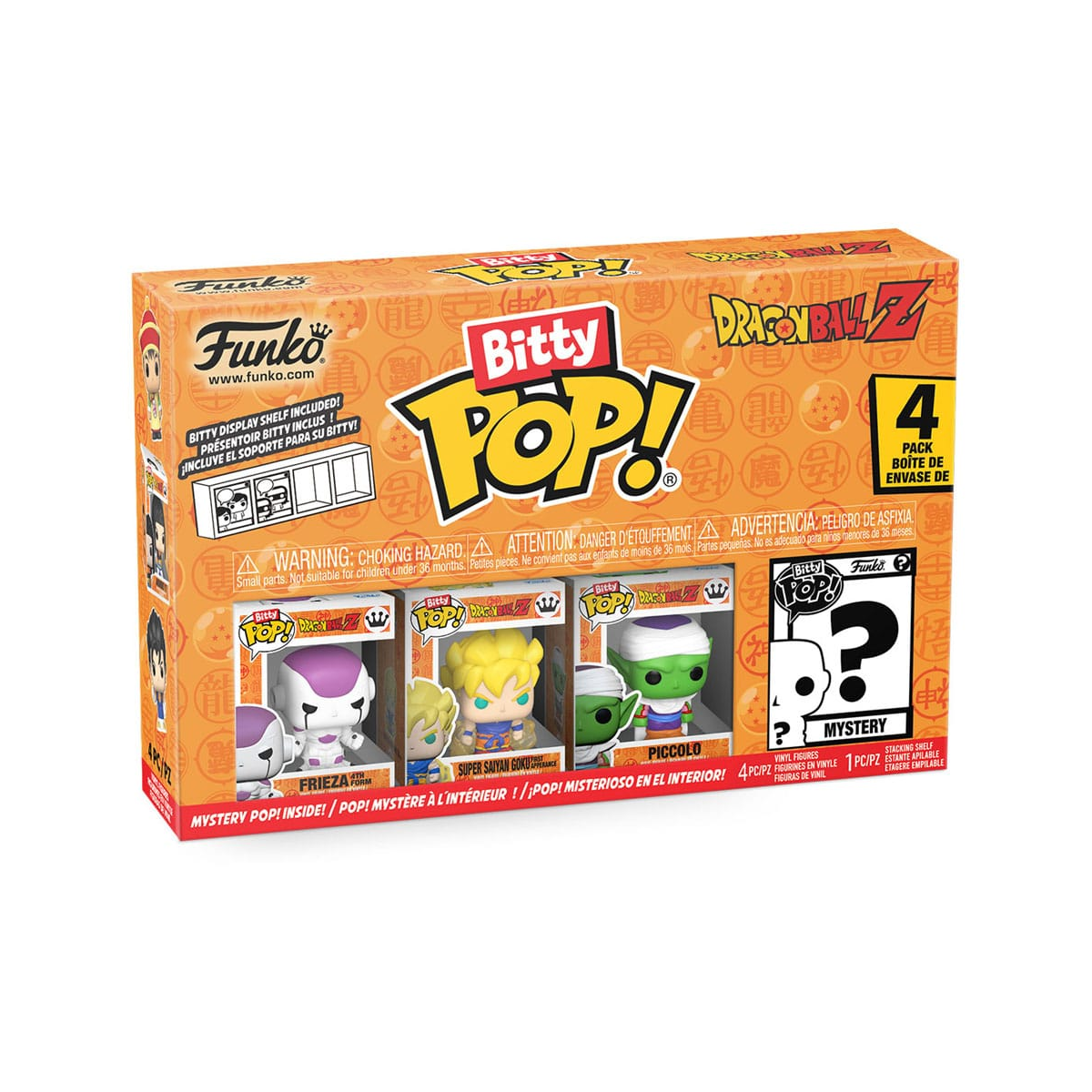 Figuras Pop DRAGON BALL Z - Bitty Pop 4 Pack 2.5cm - Frieza