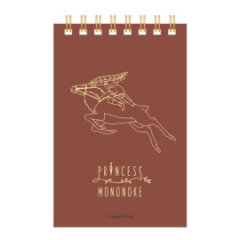  PRINCESS MONONOKE - Ashitaka & Yakkuru - Embossed Spiral Notebook