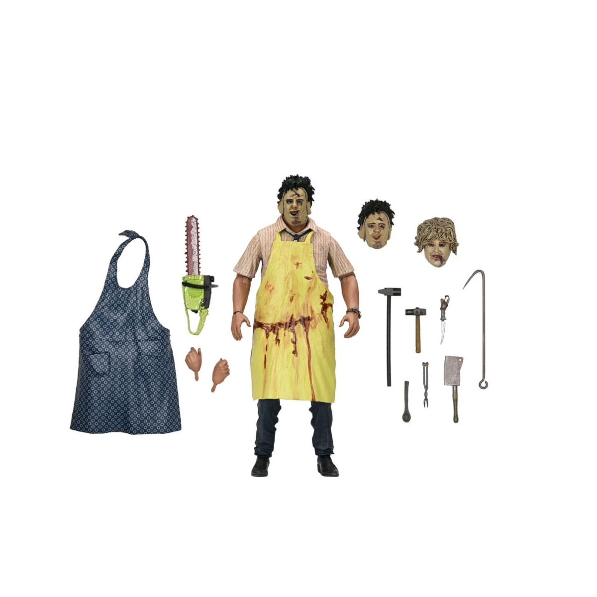 The Texas Chainsaw Massacre - Clothed Leatherface 50th Anniversary Figure 20 cm