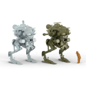 Maquetas de cultura pop y manga Maschinen Krieger Krote Long Barrel/short Barrel And Victor Artpla Model Kit