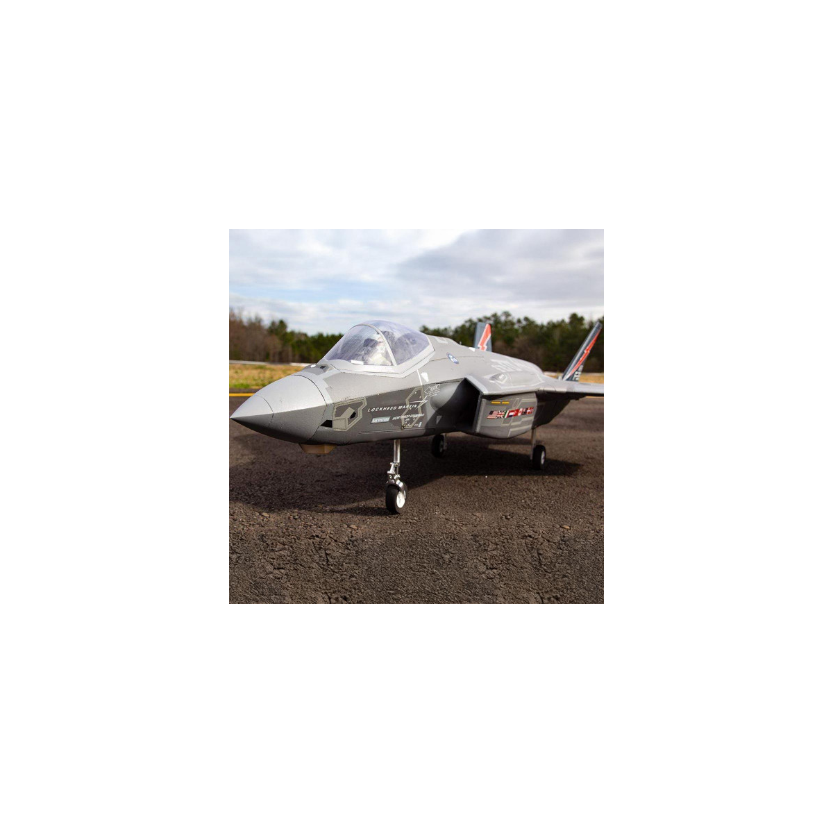Radiocontrol: Control remoto F-35 LIGHTNING II V3 70mm EDF PNP RC Electric Airplane