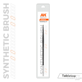 Pincel AK SYNTHETIC TABLETOP BRUSH - 0