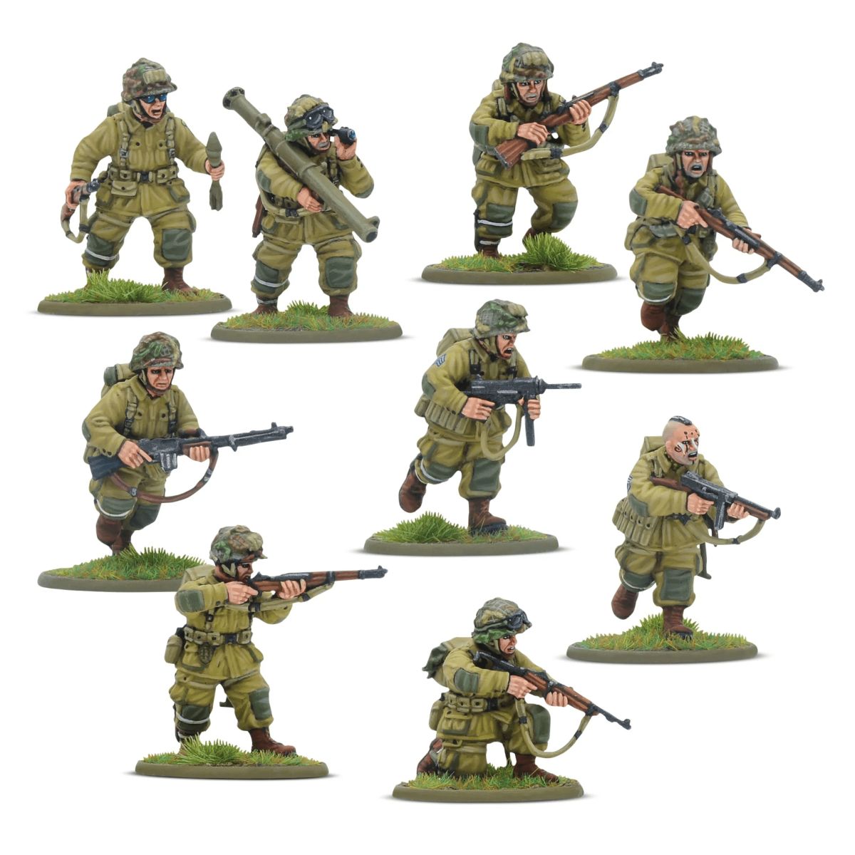 Juegos de figuras : extensiones US Airborne (D-Day) Platoon