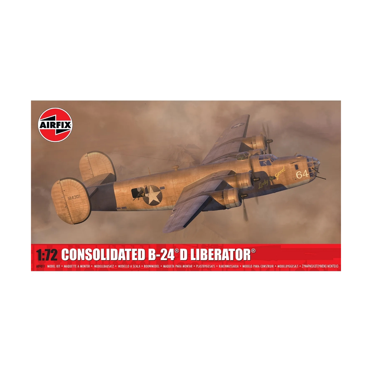 AIRFIX 1:72 Scale: Consolidated B-24D Liberator