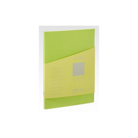  FABRIANO EcoQuaPlus Notebook-Points-A5-90gsm-90fls-Glued spine-Lemon Ver