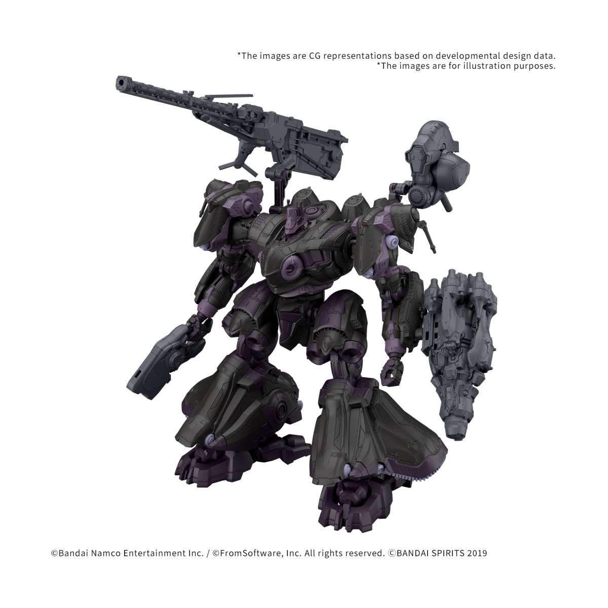  30mm Armored Core Vi Fires Of Rubicon Arquebus Add Ve-40a Open Faith