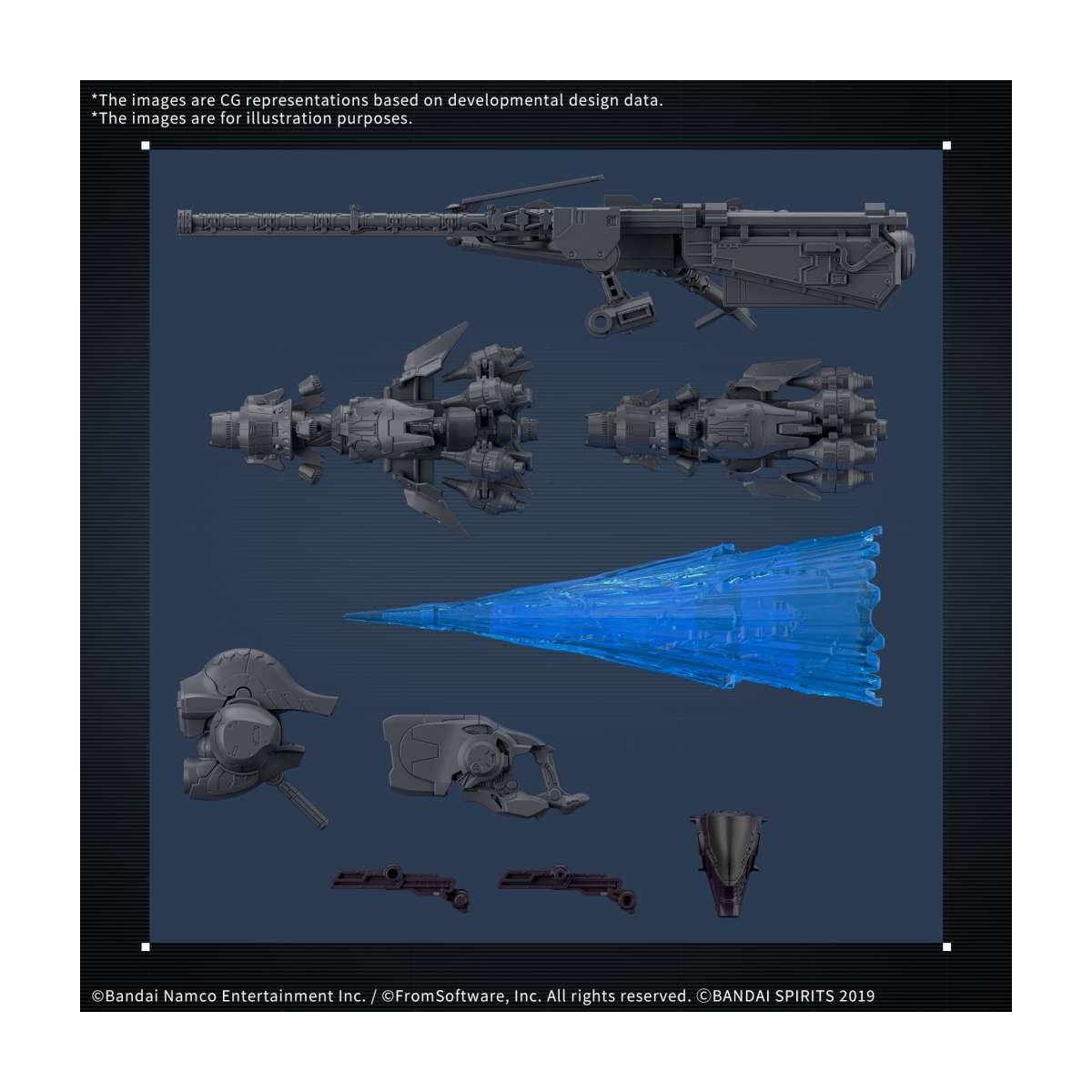 CO-105163 30mm Armored Core Vi Fires Of Rubicon Arquebus Add Ve-40a Open Faith