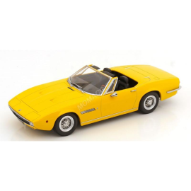 Miniatura MASERATI GHIBLI SPYDER WITH SPOKE WHEELS 1970 YELLOW