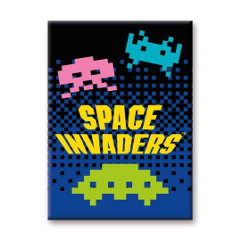  Space Invaders Aliens Flat Magnet