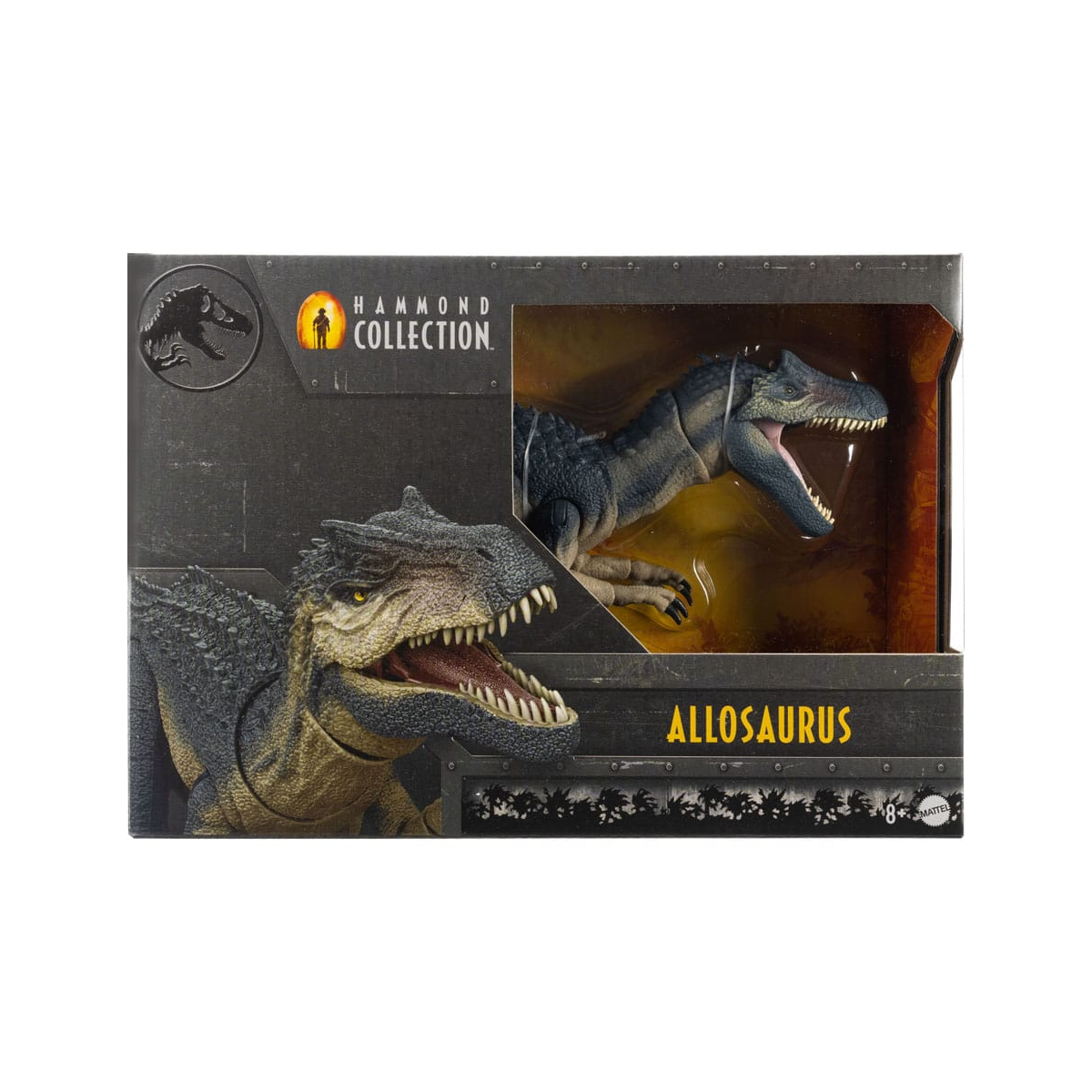 Mattel Jurassic World Hammond Collection Allosaurus figure