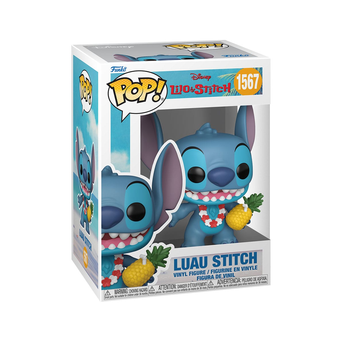 Figuras Pop Lilo and Stitch POP! Vinyl Figure Luau Stitch 9 cm