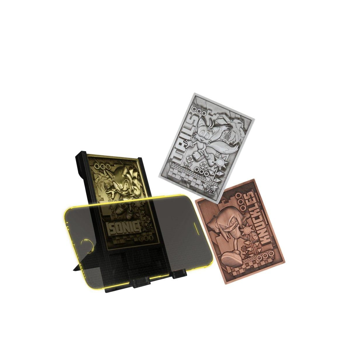 Object collection SONIC - Starter Pack of 3 Digiplates + Interchangeable Support