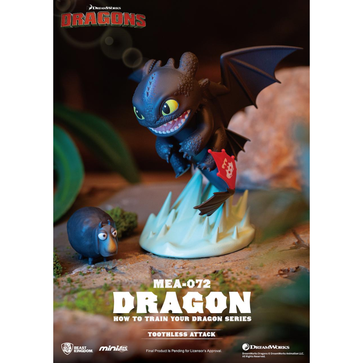 Beast Kingdom Toys How to Train your Dragon - Blind Box Set 6 Figure 9 cm
