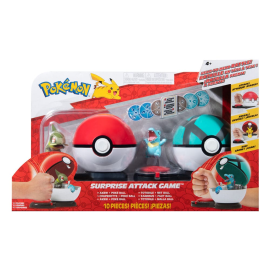 Pokémon - Togetic Surprise Attack Game & Poké Ball vs. Kaiminus & Net Ball