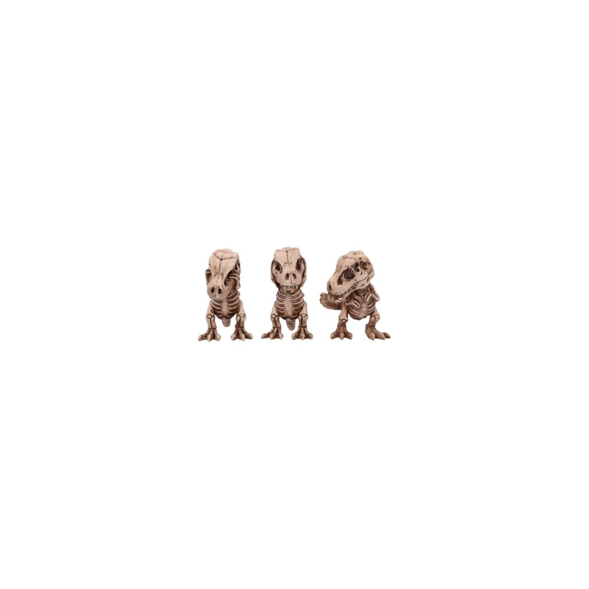 Nemesis Now - "Three Wise Tyrannosaurus Rex Skeletons" Statue 9.3cm Nemesis Now - "Three Wise Tyrannosaurus Rex Skeletons" Statue 9.3cm